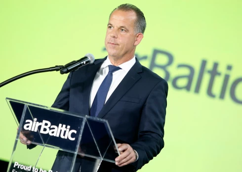 Председатель правления авиакомпании airBaltic Мартин Гаусс