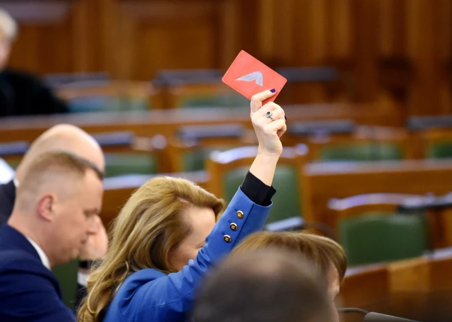 Saeima noraida LPV piedāvājumu par Valsts prezidenta ievēlēšanu aizklātās vēlēšanās