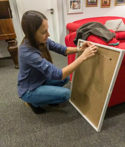 Marija Meiere savu patieso misiju piesedza ar mākslas galeriju.