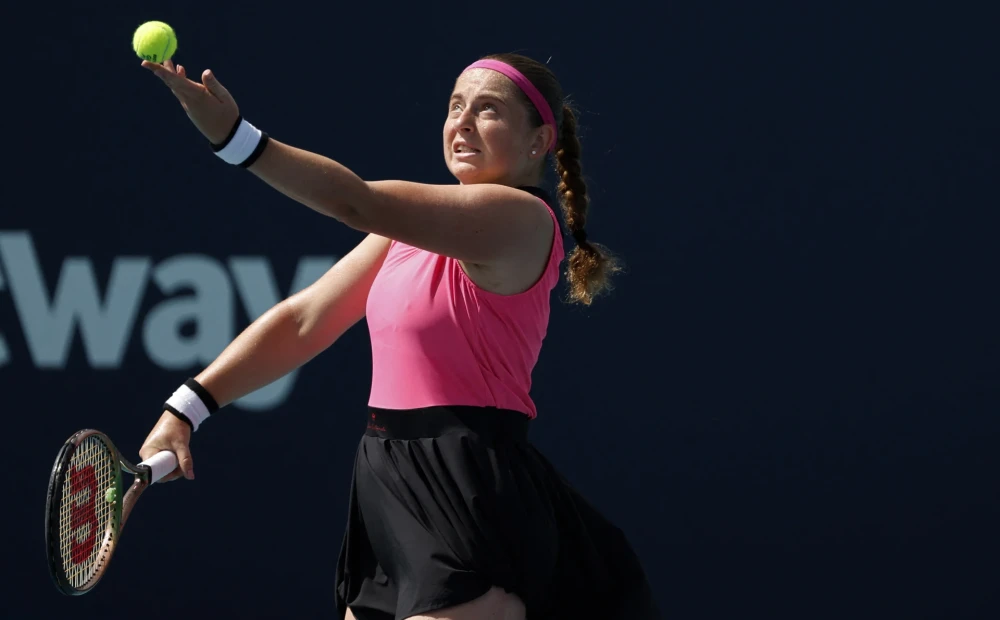 Alona Ostapenko er klar til å hjelpe det latviske landslaget også etter hennes sykdom