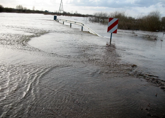 Augšdaugavas novadā ūdens līmenis tuvākajās dienās kāpšot vēl