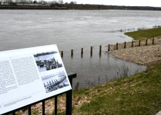 Daugava pie Daugavpils pavasara palu laikā.