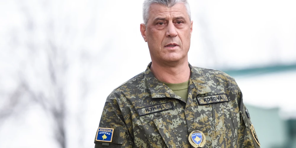 Kosovas eksprezidents noliedz vainu izvirzītajās kara noziegumu apsūdzībās
