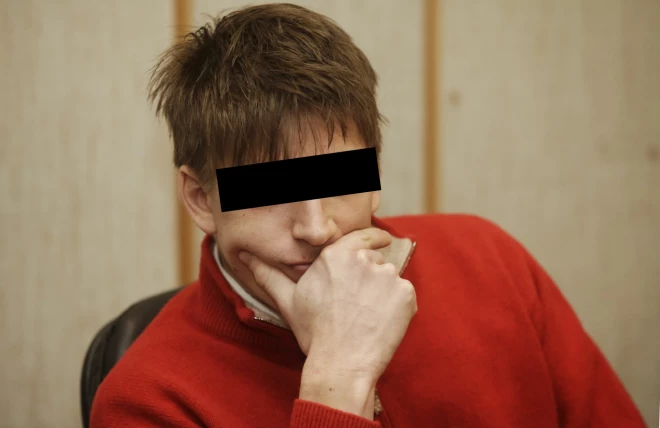 Maksimiliāns Ābels uz apsūdzēto sola 2009. gadā.