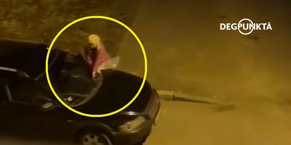 Парковочные войны в Пурвциемсе: загадочная женщина кидает рыбьи головы на машины соседей
