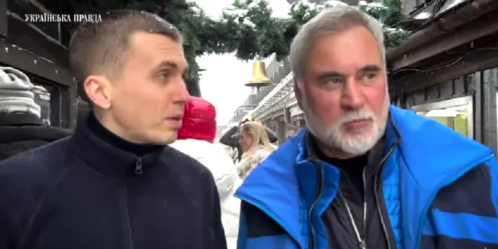 Валерий Меладзе и украинский журналист