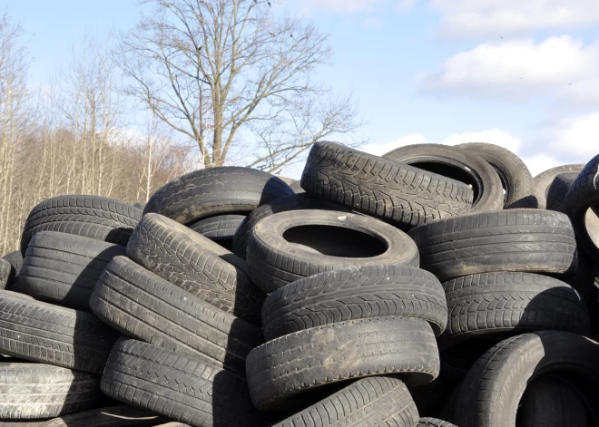 Rīgā trīs nedēļas varēs bez maksas nodot nolietotās autoriepas