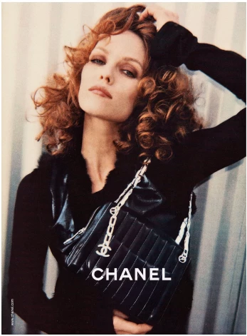Vanesa Paradī Chanel reklāmas kampaņā, 2005. gads.