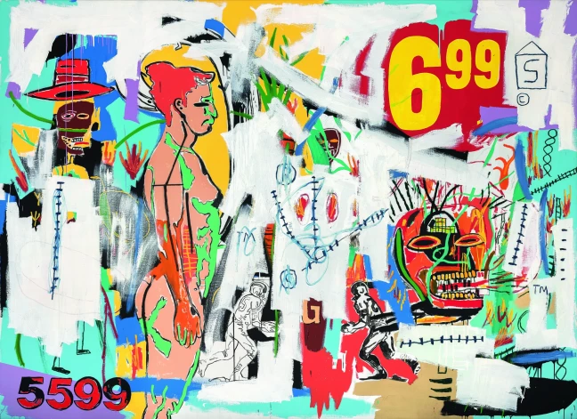 Уорхол/Баския. 6.99, 1985