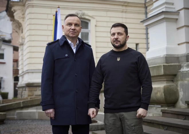 Polijā ieradies Zelenskis