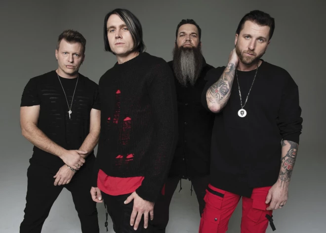 Jūnijā Rīgā atkal muzicēs kanādiešu rokgrupa "Three Days Grace"