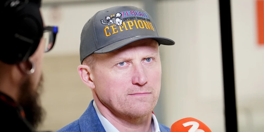 Hokeja komandas "Zemgale/LLU" galvenais treneris Artis Ābols.