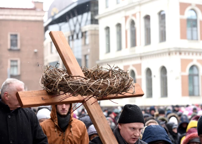   Страстная пятница: в Старой Риге состоится крестный ход