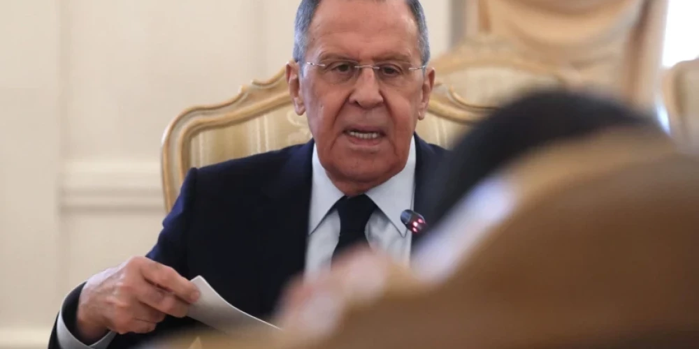 Глава МИД России Сергей Лавров (Фото: REUTERS/SCANPIX)