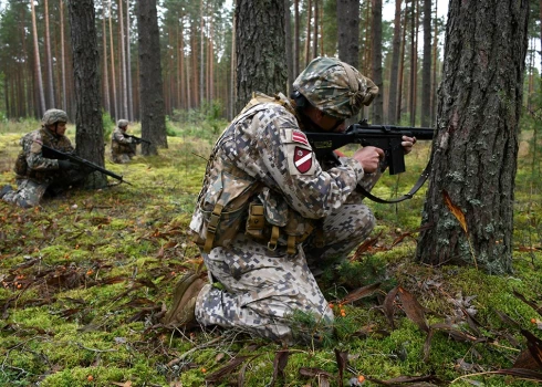 Militārās mācības "Namejs 2022" Augšdaugavas novadā. 