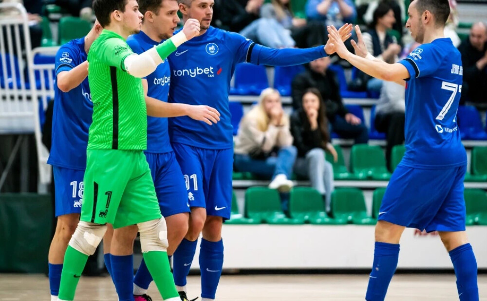 Par Latvijas kausa ieguvējiem telpu futbolā kļūst RFS futbolisti