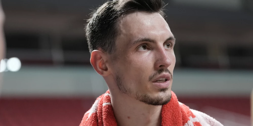 Latvijas vīriešu valstsvienības spēlētājs Rodions Kurucs