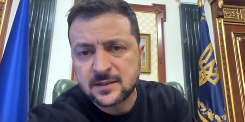 Ukrainas prezidents Volodimits Zelenskis norādīja, ka šajā video attēlota Krievija, kāda tā ir. 
