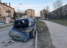 Фото местного жителя Владислава с места ДТП