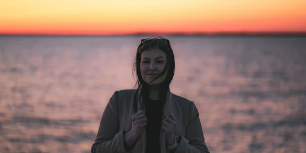 Skolotāja Linda Sausiņa.
