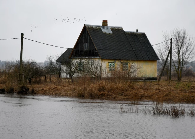 Augšdaugavas novadā pavasara palu dēļ no ārpasaules joprojām nošķirtas vismaz 45 mājsaimniecības