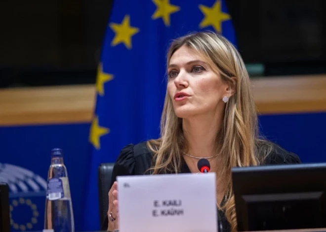 Beļģijā no apcietinājuma atbrīvota bijusī EP viceprezidente Eva Kaili