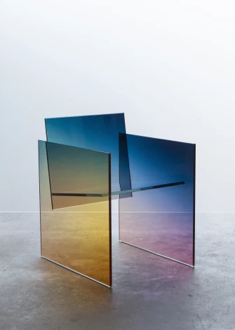 Ombré Glass Chair, 2017