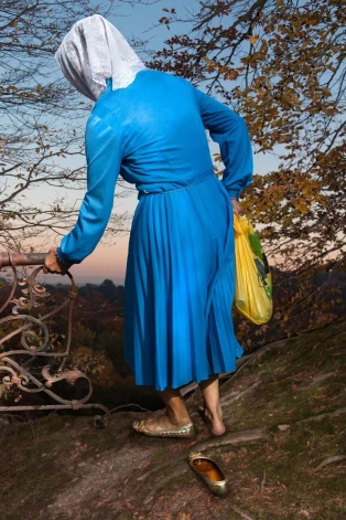 Jeļena Subača (Elena Subach, UA), no sērijas "Vecmāmiņas uz debesu malas", 2019