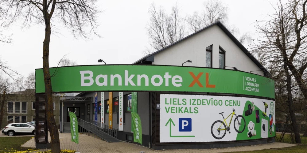 Banknote XL veikalā ir pieejams plašs preču sortiments.