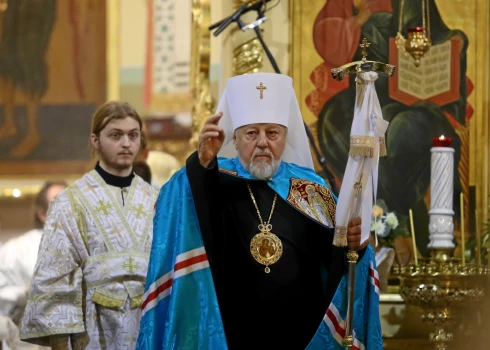 Latvijas pareizticīgo metropolīts Aleksandrs visus sveic pareizticīgo Lieldienās