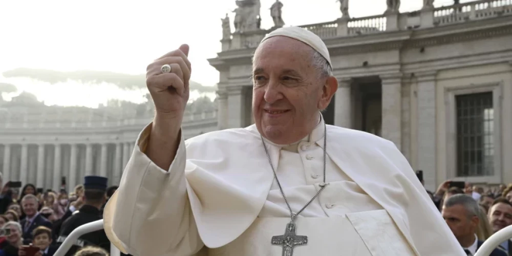 Папа римский Франциск (Фото: VATICAN MEDIA / IPA/SIPA/Scanpix)