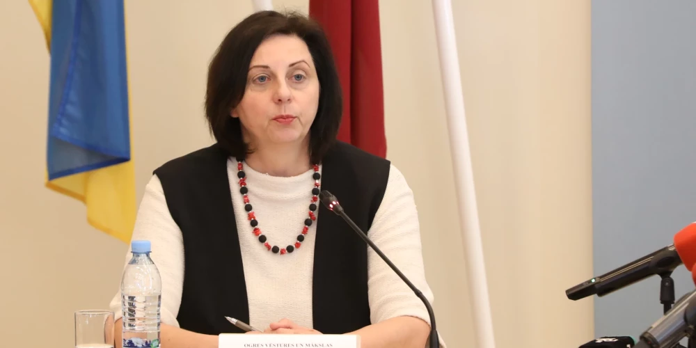 Ogres vēstures un mākslas muzeja direktore Evija Smiltniece. 