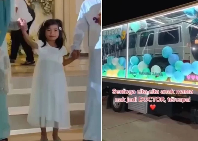 Чтобы мотивировать 5-летнюю девочку учиться, родители ей подарили... внедорожник