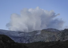 The Nevado del Ruiz vulkāns šī gada 11. aprīlī.