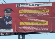 На Бали стали размещать предупреждающие билборды на русском