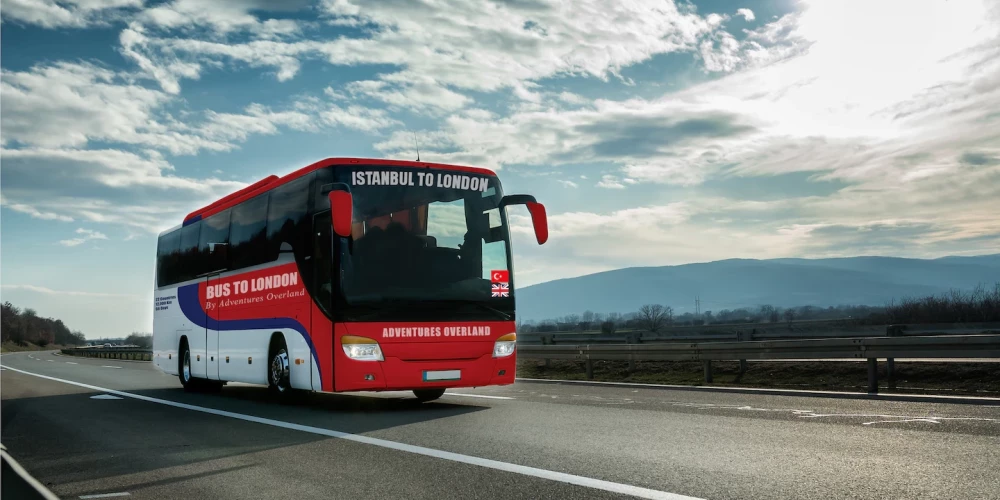 Из Стамбула в Лондон за 56 дней. Самый длинный в мире автобусный маршрут пройдет и через Латвию