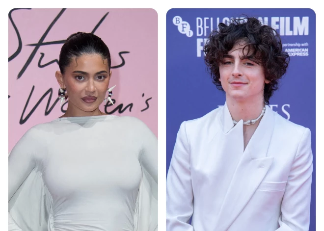 Jauns pārītis! Miljardiere Kailija Dženere satiekas ar jauno Holivudas zvaigzni Timotiju Šalamē