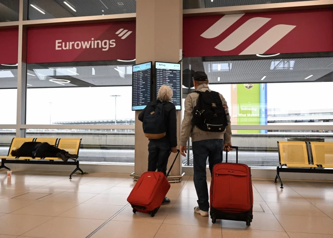 Vācijā jau atkal streiko lidostu un dzelzceļa darbinieki. Cietīs vismaz 100 000 cilvēku