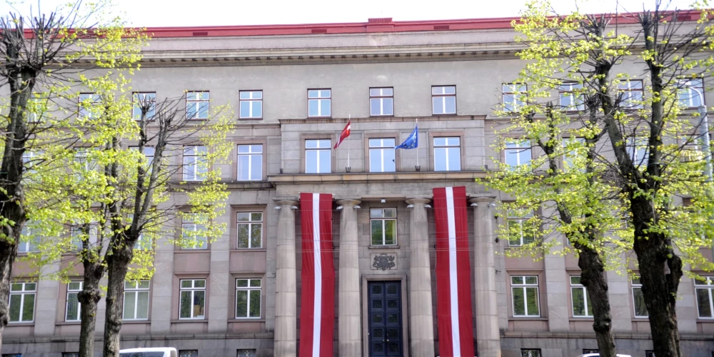 Ministru kabineta ēka. 