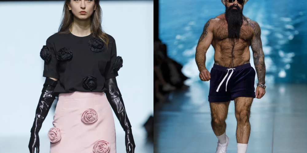 Хищные розы, морской волк и гардероб-конструктор. “Медленная” мода на Riga Fashion Week