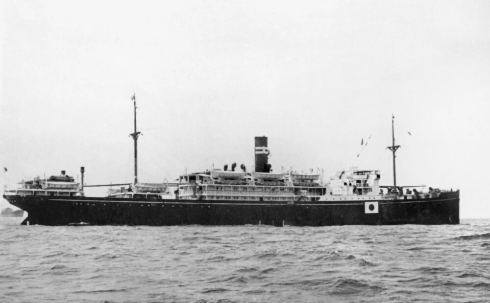 Atrasts Otrā pasaules kara kuģa vraks, kura torpedēšanā nogalināti 1060 karagūstekņu