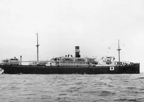 Kuģis "Montevideo Maru".