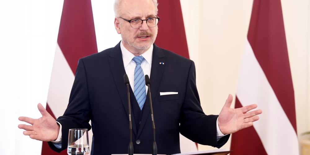 Президент Латвии Эгил Левитс 