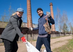 Lielā talka pie Zunda kanāla.