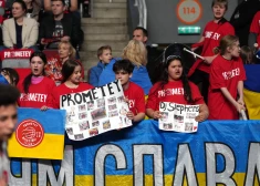 Ukrainas basketbola izlase turpinās spēlēt Rīgā