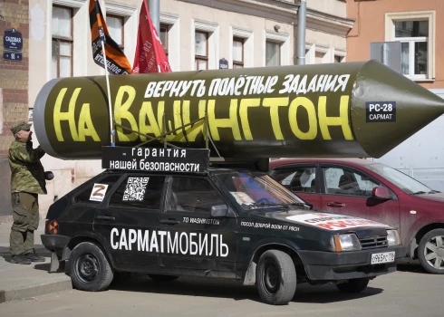 Kremlins Ravils Garifulins pie paštaisītas raķetes, ar kuru aicina veikt triecienu Vašingtonai.
