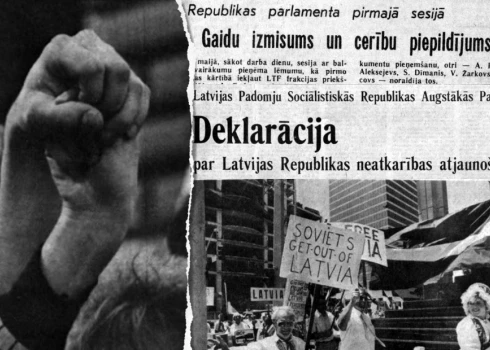 1990. gada maija otrajā nedēļā Latvijas neatkarības atjaunošanas deklarācijas pieņemšanu atspoguļoja visi latviešu laikraksti.