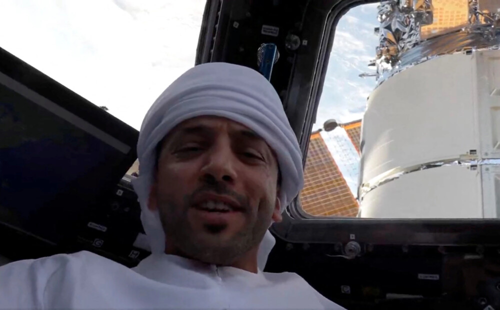 Pirmais arābs iziet atklātā kosmosā