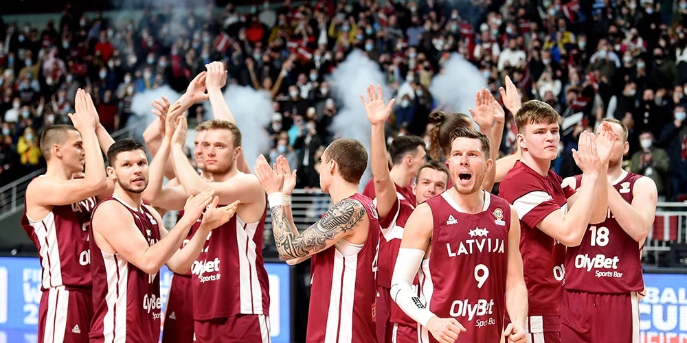 Pirms izlozes Latvijas basketbola izlase tika iekļauta sestajā grozā.