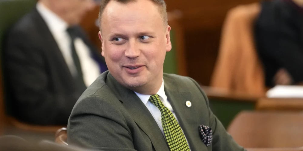 Эдгар Таварс сохранил пост главы Латвийской зеленой партии